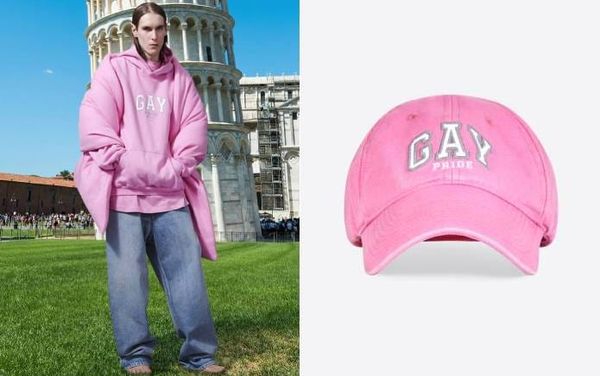 Balenciaga screams GAY with their new Pride collection
