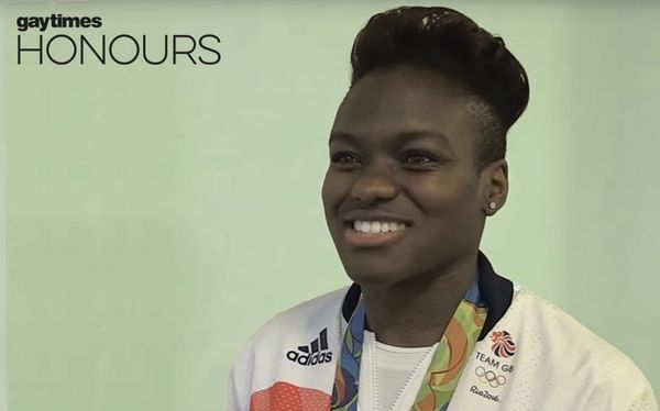 Nicola Adams OBE is the recipient of the Justin Fashanu Gay Times Honour