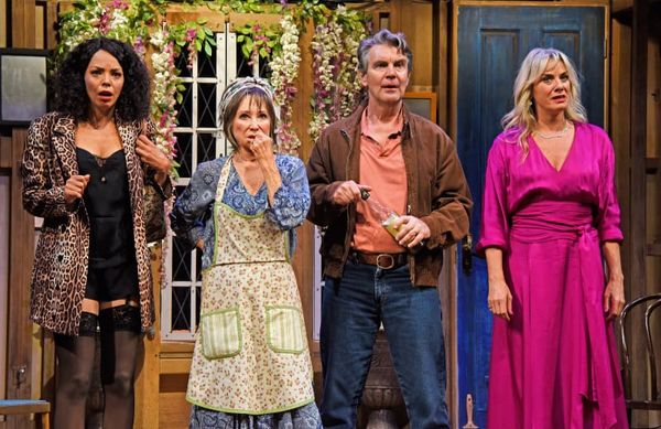 All-star cast delight in wonderfully silly revival of Noises Off – review