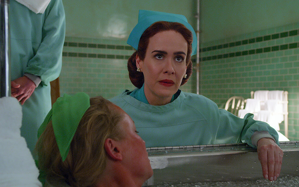 Here’s your first look at Sarah Paulson as Nurse Ratched in Netflix prequel