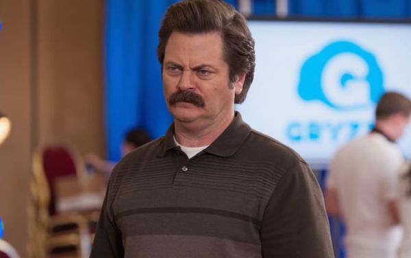 “You dumb f**k”: Nick Offerman slams troll for using Parks and Rec character to spread homophobia