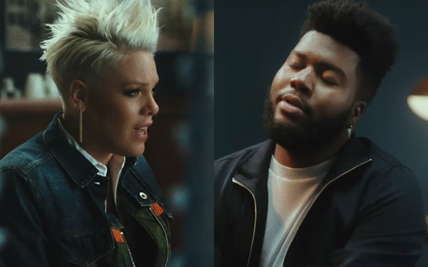 Watch Pink and Khalid’s emotional video for Hurts 2B Human