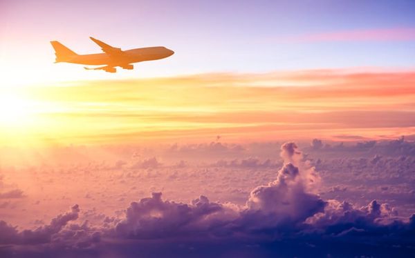 Gay dads give passengers on flight goodie bags in case their baby cried during the flight