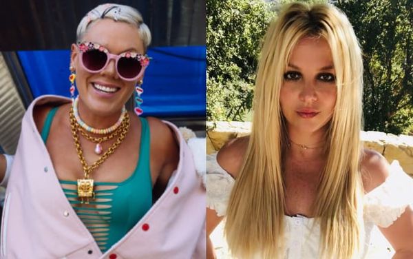 P!nk sends support to “sweet” Britney Spears after divorce news