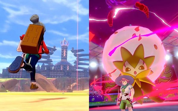 Pokemon Sword and Shield will have open-world gameplay and giant Pokemon