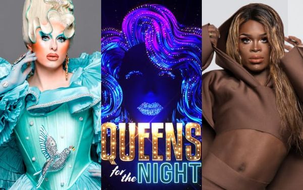 Drag Race UK stars Blu Hydrangea and Asttina Mandella join ITV special Queens For The Night