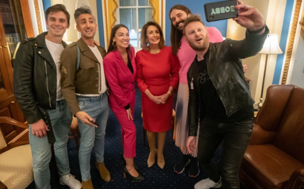 Queer Eye members meet US lawmakers in support of the Equality Act