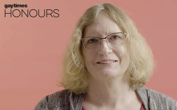 Dr Rachael Padman is the recipient of the Barbara Burford Gay Times Honour