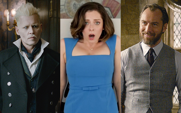 Rachel Bloom offers to “fully fund pornographic film” about Dumbledore and Grindelwald