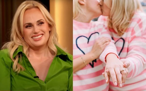 Rebel Wilson says she “collapsed” after proposing to her partner Ramona Agruma