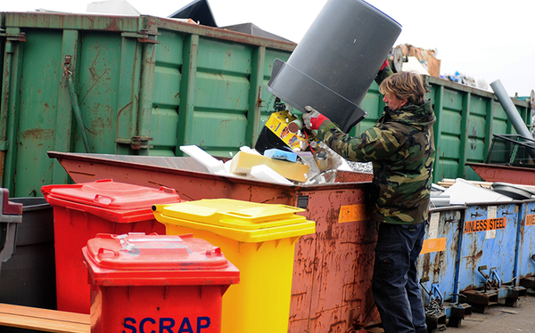 Straight men fear that recycling makes them look gay