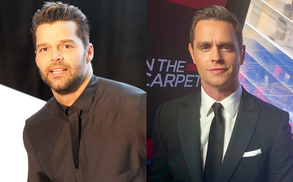 Ricky Martin praises reporter Karl Schmid for coming out as HIV positive