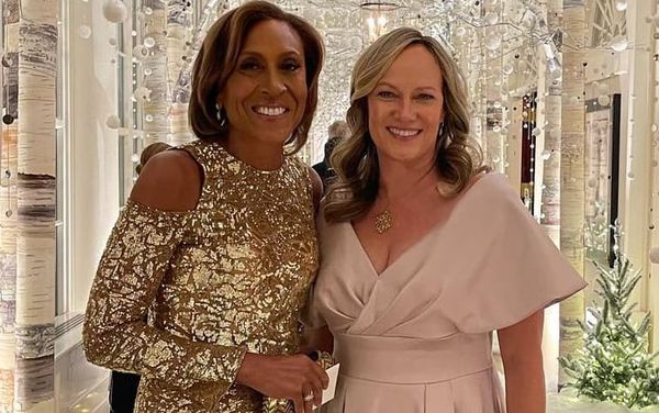 GMA anchor Robin Roberts says she intends to marry her longtime partner Amber Laign