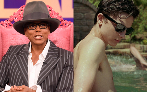 This is what RuPaul thought of Call Me By Your Name