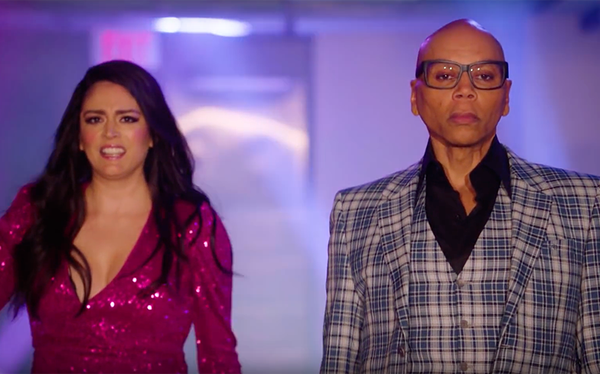 RuPaul and Cecily Strong sissy that walk in sickening SNL promo