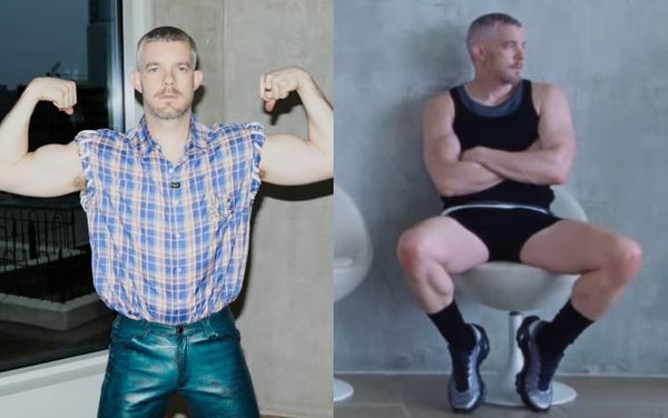 Looking’s Russell Tovey shows off his huge biceps in steamy new shoot