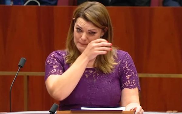Australian senator breaks down during emotional marriage equality debate