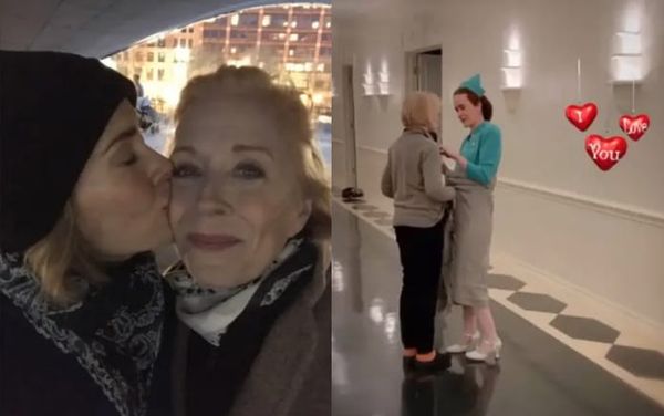 Sarah Paulson shares adorable tribute to “perfect” girlfriend Holland Taylor