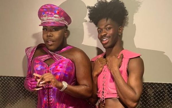 Lil Nas X teases unreleased Saucy Santana collaboration during his LA concert