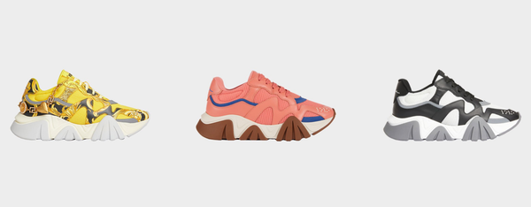 Versace introduces the SQUALO trainer