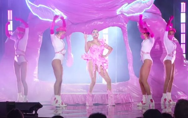 Kim Petras makes history as first out transgender VMAs performer