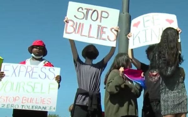 Students walk out of class over school’s “lack of action” in helping bullied gay student