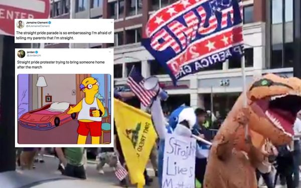 The most hilarious reactions to that embarrassing ‘Straight Pride’ parade