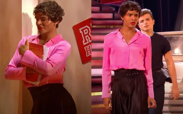 Strictly Come Dancing: Layton Williams dances in drag for emotional Grease number