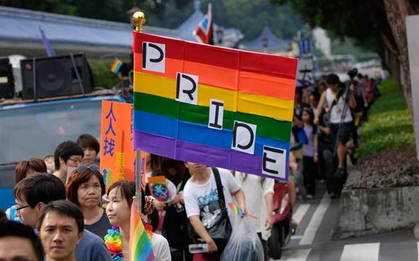 Taiwan Pride draws thousands ahead of same-sex marriage referendum