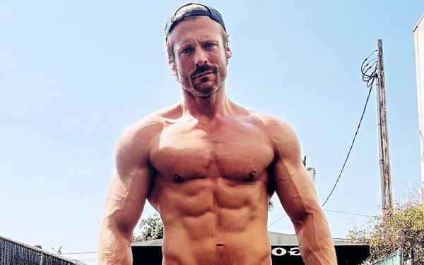 The Wheel of Time’s Taylor Napier strips down to tiny swim briefs in sizzling new shoot