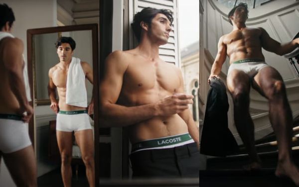 “I just fell to my knees”: Fans go wild over Taylor Zakhar Perez’s steamy Lacoste collaboration