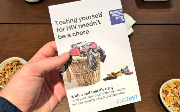 Terrence Higgins Trust launches free HIV self-testing programme