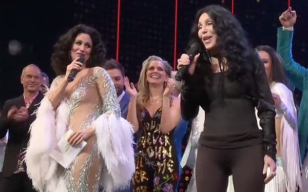 You have to watch Cher’s incredible surprise duet at The Cher Show