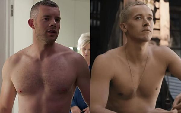 Plainclothes: Russell Tovey dishes on his sex scenes with Tom Blyth