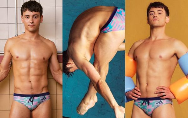 Tom Daley fans are ‘losing their minds’ over his new Adidas swim collection