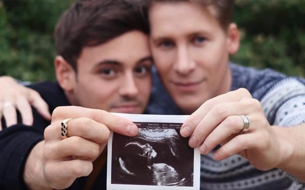 Tom Daley and Dustin Lance Black announce the birth of their son