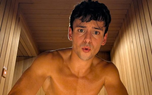 Tom Daley strips down to his underwear in sweaty workout selfie