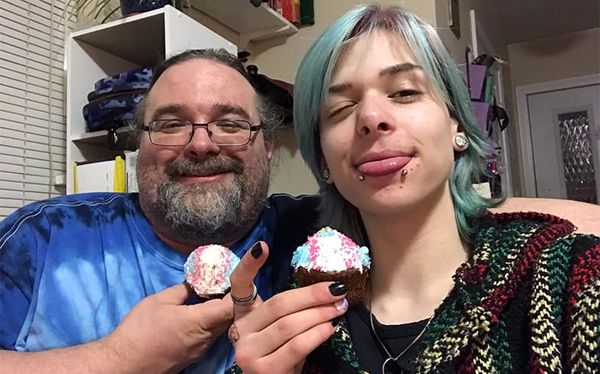 Dad goes viral after throwing party to celebrate son’s transition anniversary