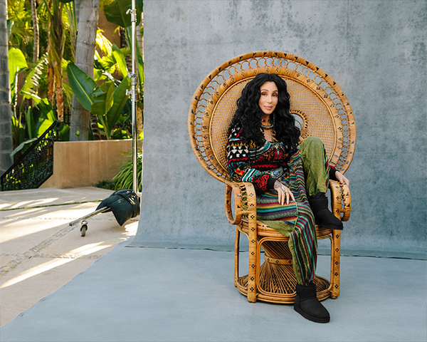 Legendary icon Cher is unveiled as the new face of UGG