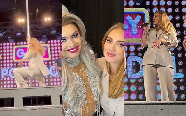 Adele fans react to “iconic” appearance at Heaven nightclub: “This woman is a legend”