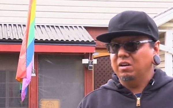 Couple whose house was targeted in drive-by shooting think it was because they fly the rainbow flag