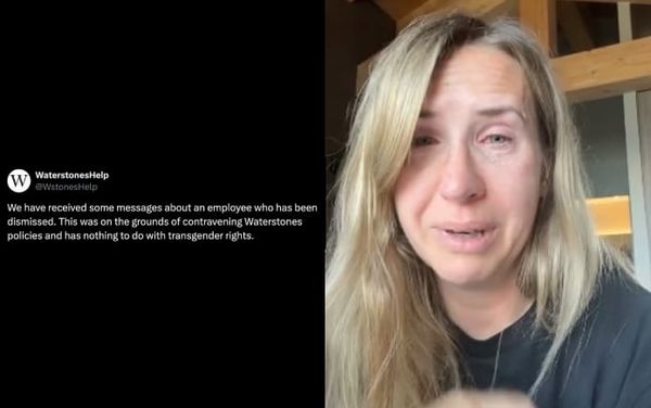 Waterstones responds after sacking employee who ‘stood up for trans rights’