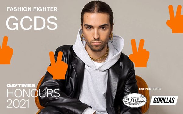 GCDS wins Fashion Fighter at GAY TIMES Honours 2021