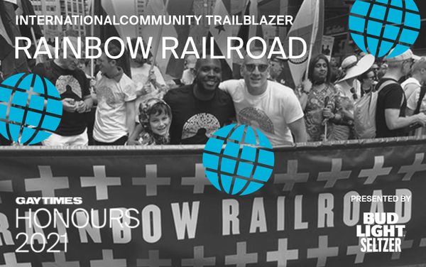 Rainbow Railroad wins International Community Trailblazer at GAY TIMES Honours 2021