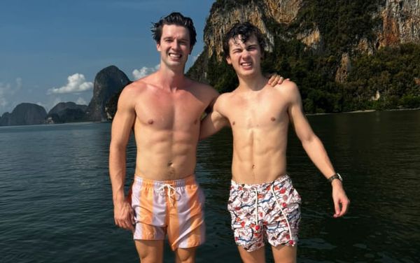 The White Lotus: How Patrick Schwarzenegger and Sam Nivola reacted to gay incest kiss