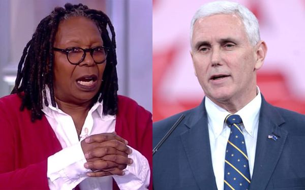 Whoopi Goldberg compares VP Mike Pence to a Nazi in debate on The View