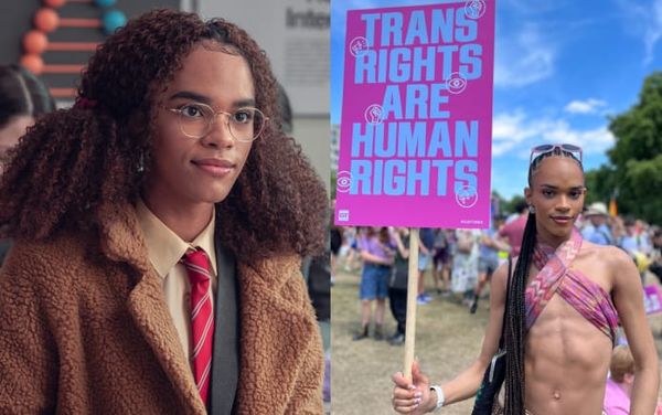 Heartstopper star Yasmin Finney delivers inspirational speech at London Trans+ Pride
