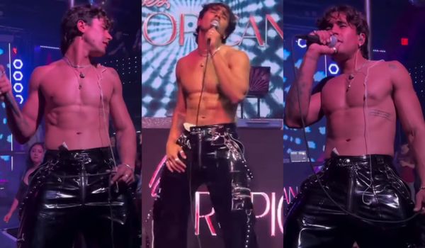 Love, Victor star Michael Cimino leaves fans thirsting for more with sexy club performance