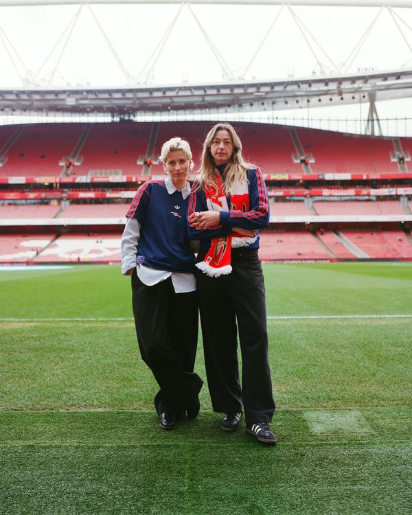 Pitch side dates: Sapphic couples on why they love Arsenal