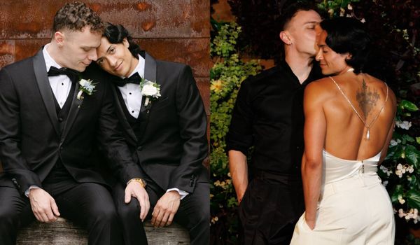 Drag Race's Denali marries longtime partner Alexander Montgomery in "joyful and fabulous" ceremony